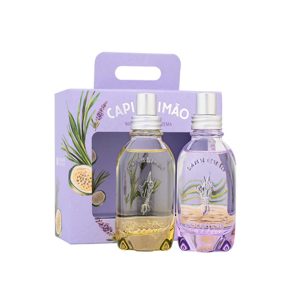 Kit Alegria Capim-Limão Maracujá & Alfazema - 2un x 30ml
